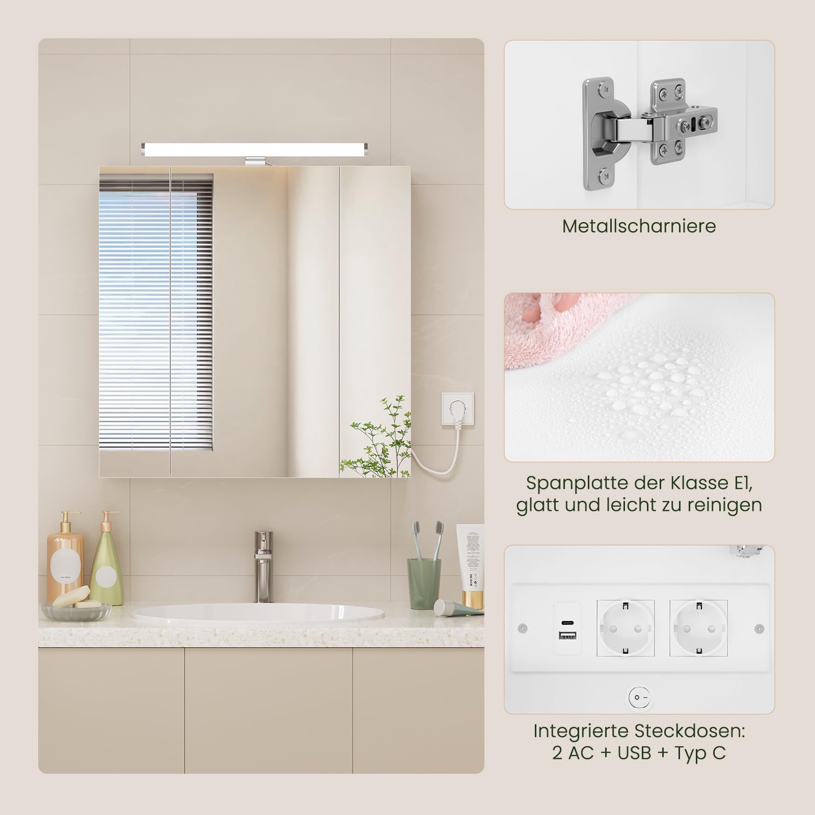 eugad-spiegelschrank-led-wei-70x70x16-cm-3-t-ren-steckdose image 7