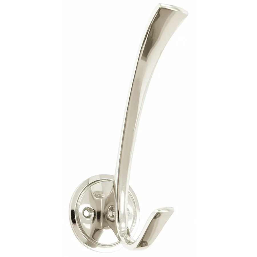 schwerter-huthaken-messing-vernickelt-garderobenhaken image 1