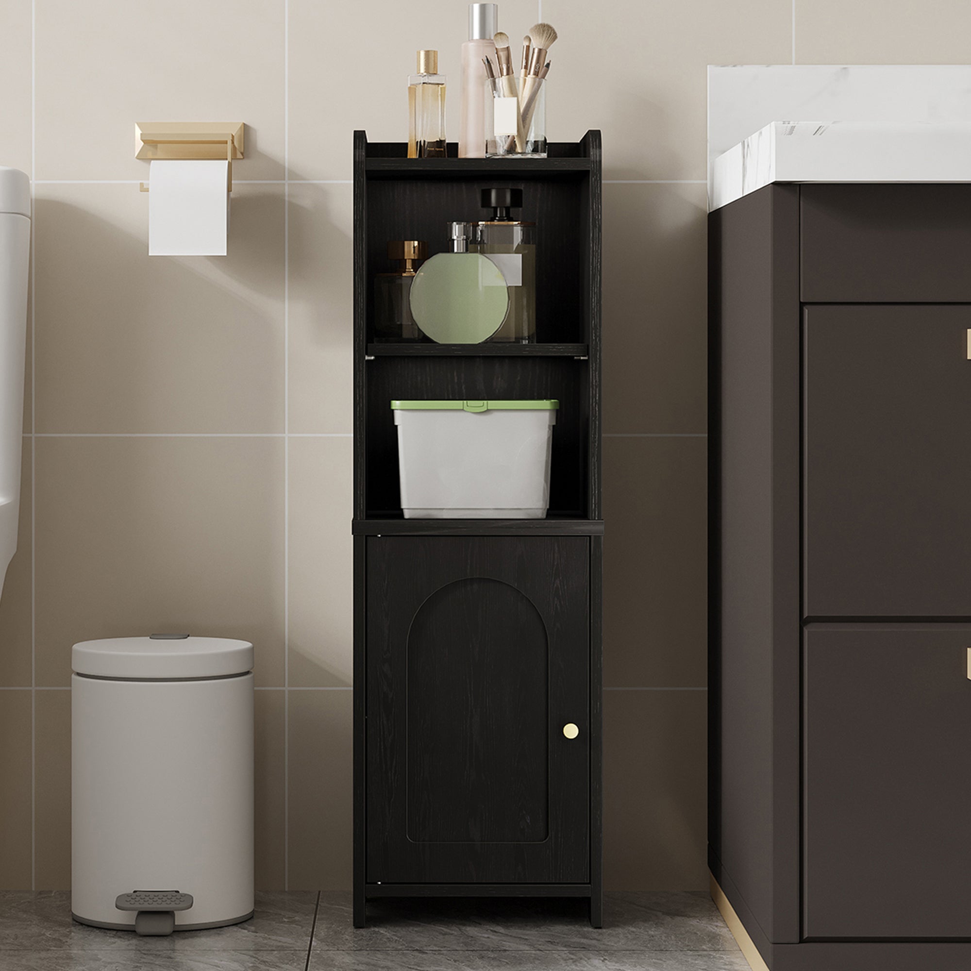 hzuaneri-bathroom-bc39704x-badschrank-schwarz-20x25x80-mit-t-ren image 4