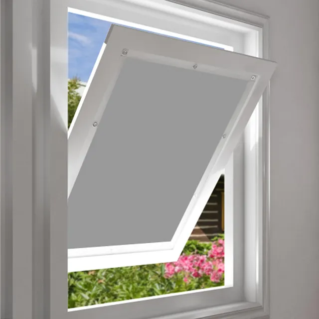 eugad-wohnaccessoires-dachfenster-rollo-grau-96x115cm image 1