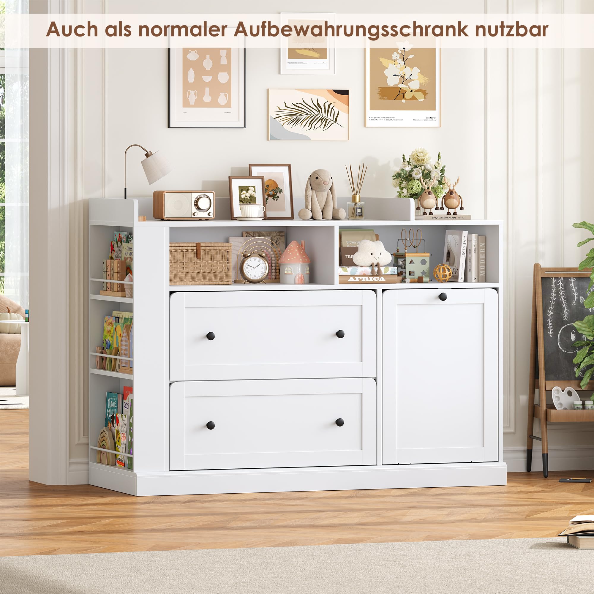 forehill-wickelkommode-120-wei-mit-w-schekorb image 5
