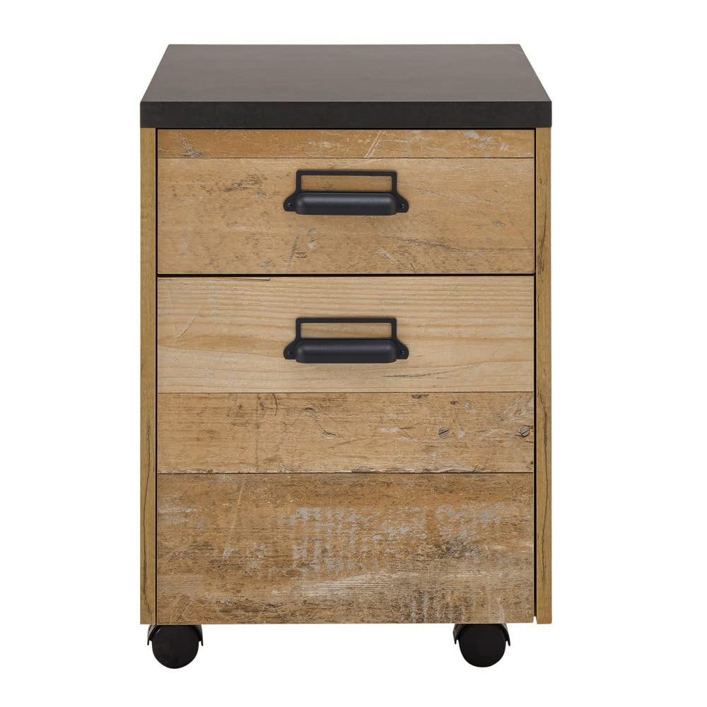 lomadox-b-ro-rollcontainer-old-style-hell-anthrazit image 3
