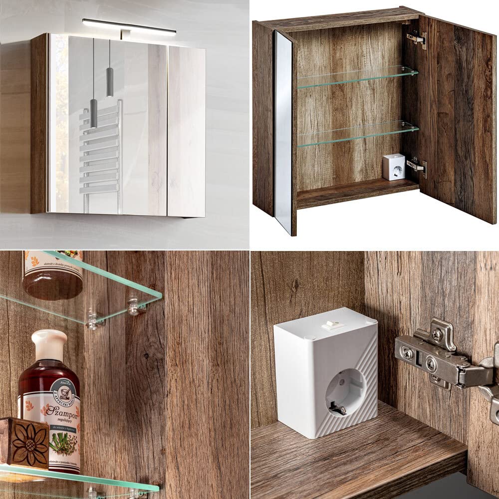 lomadox-badezimmer-badm-bel-set-wei-eiche-160cm-doppel image 7