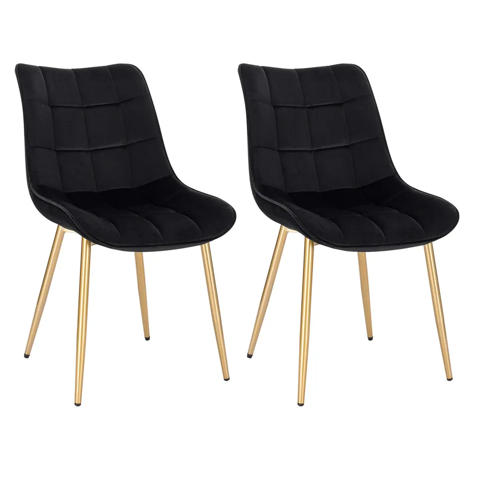 eugad-esszimmerst-hle-samtstuhl-2er-set-schwarz-goldbeine image 1