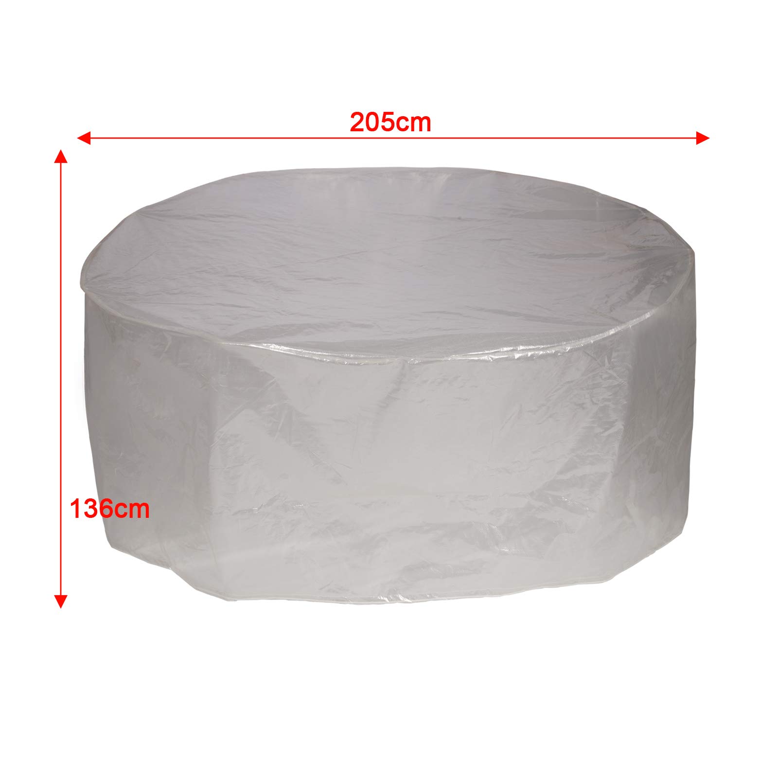 eugad-garten-outdoor-schutzh-lle-rund-transparent-205x136cm-wasserdicht image 5
