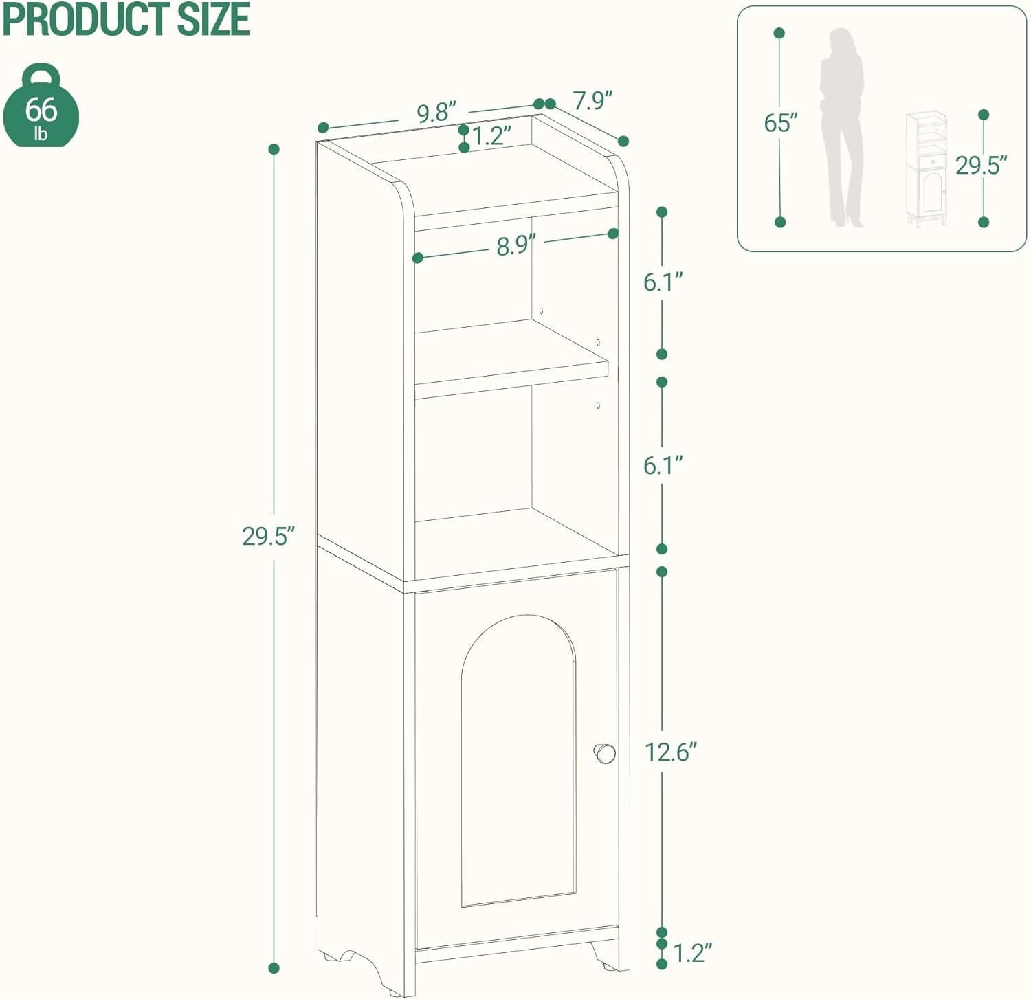 hzuaneri-badschrank-wei-eckschrank-boden-75cm-mit-t-r image 4