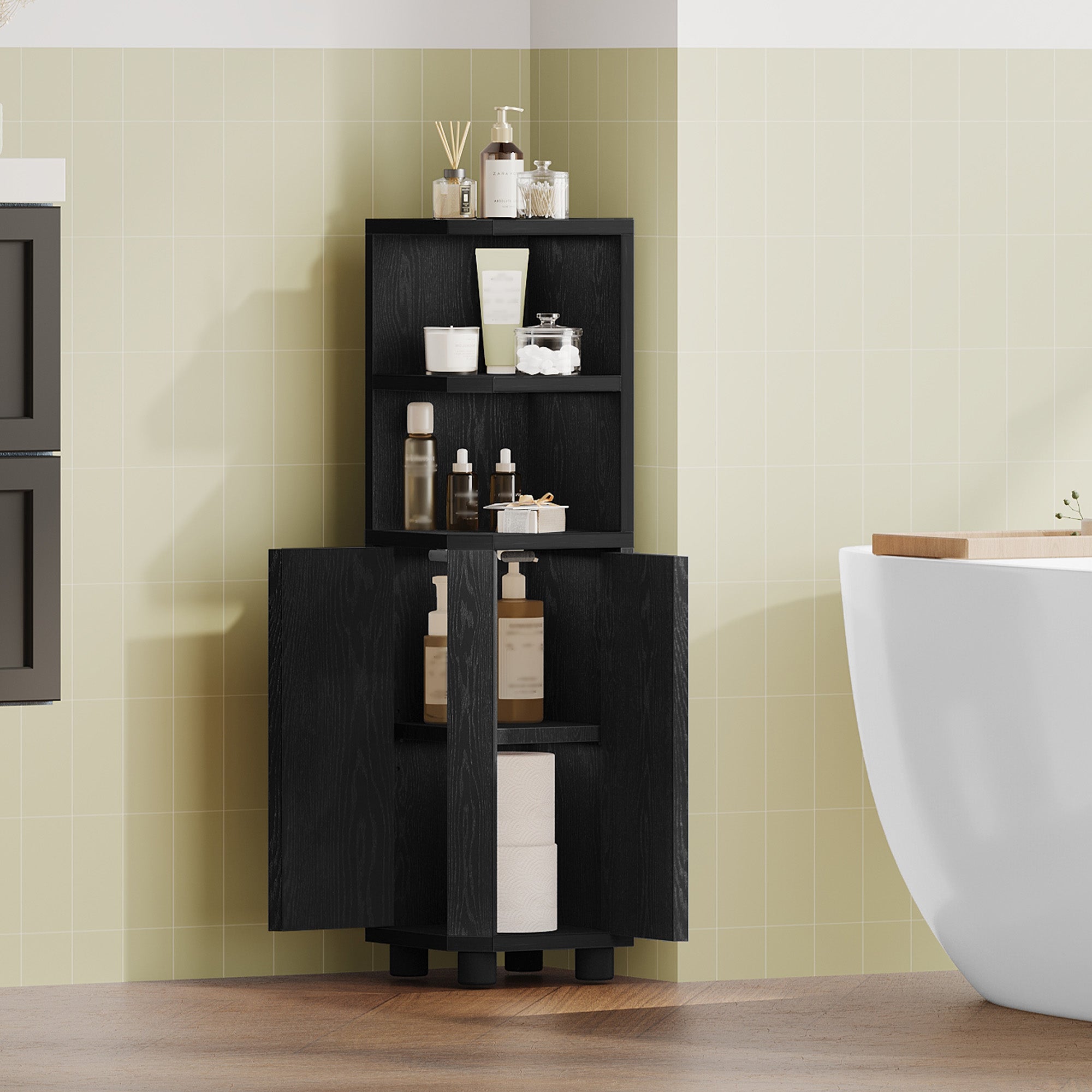 hzuaneri-bathroom-ebc20004x-eckschrank-helle-eiche-20x20x79-cm image 5