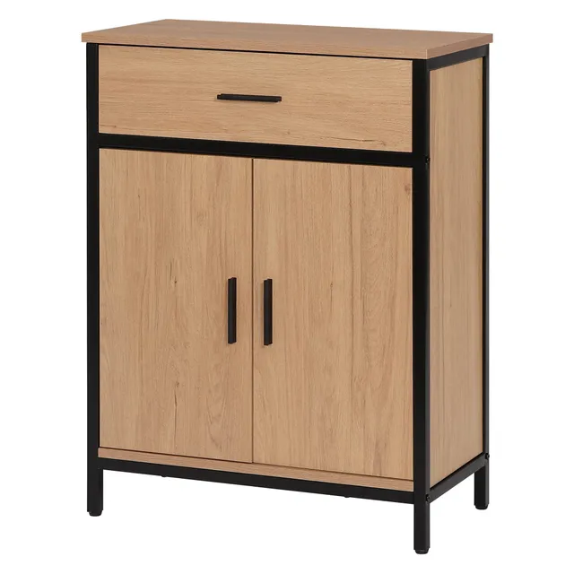 eugad-aufbewahrung-badezimmerschrank-wei-60x30x80cm-schublade image 1