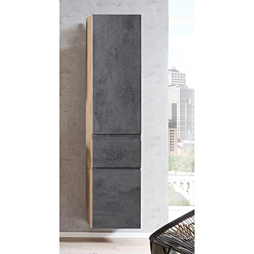 lomadox-badezimmer-hochschrank-40cm-wotan-eiche-beton-grifflos image 7
