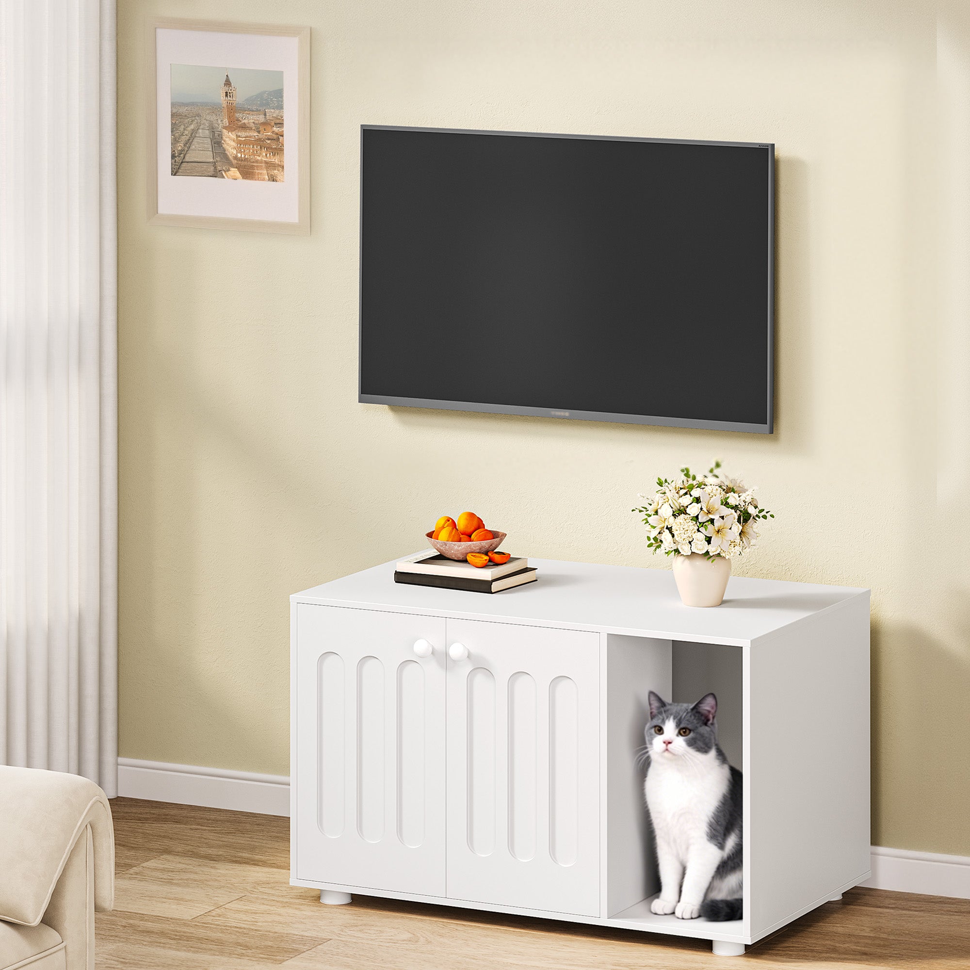 hzuaneri-pet-cb87903x-katzenklo-schrank-wei-80cm-holz image 4