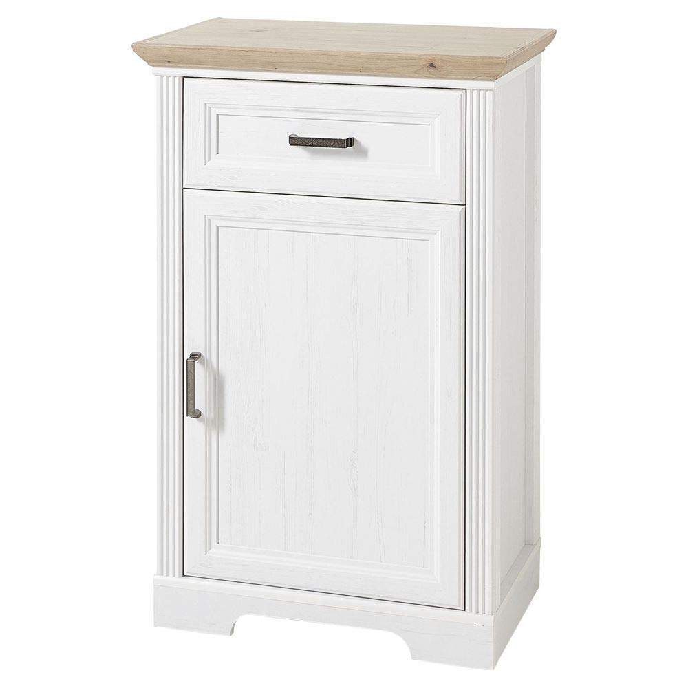 lomadox-flur-schuhschrank-pinie-wei-artisan-eiche-65-cm image 1