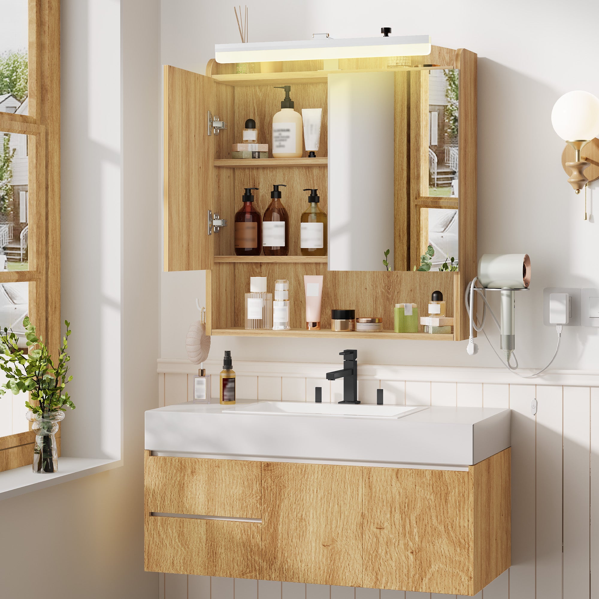 hzuaneri-bathroom-spiegelschrank-beige-mc10026x-mit-led image 3