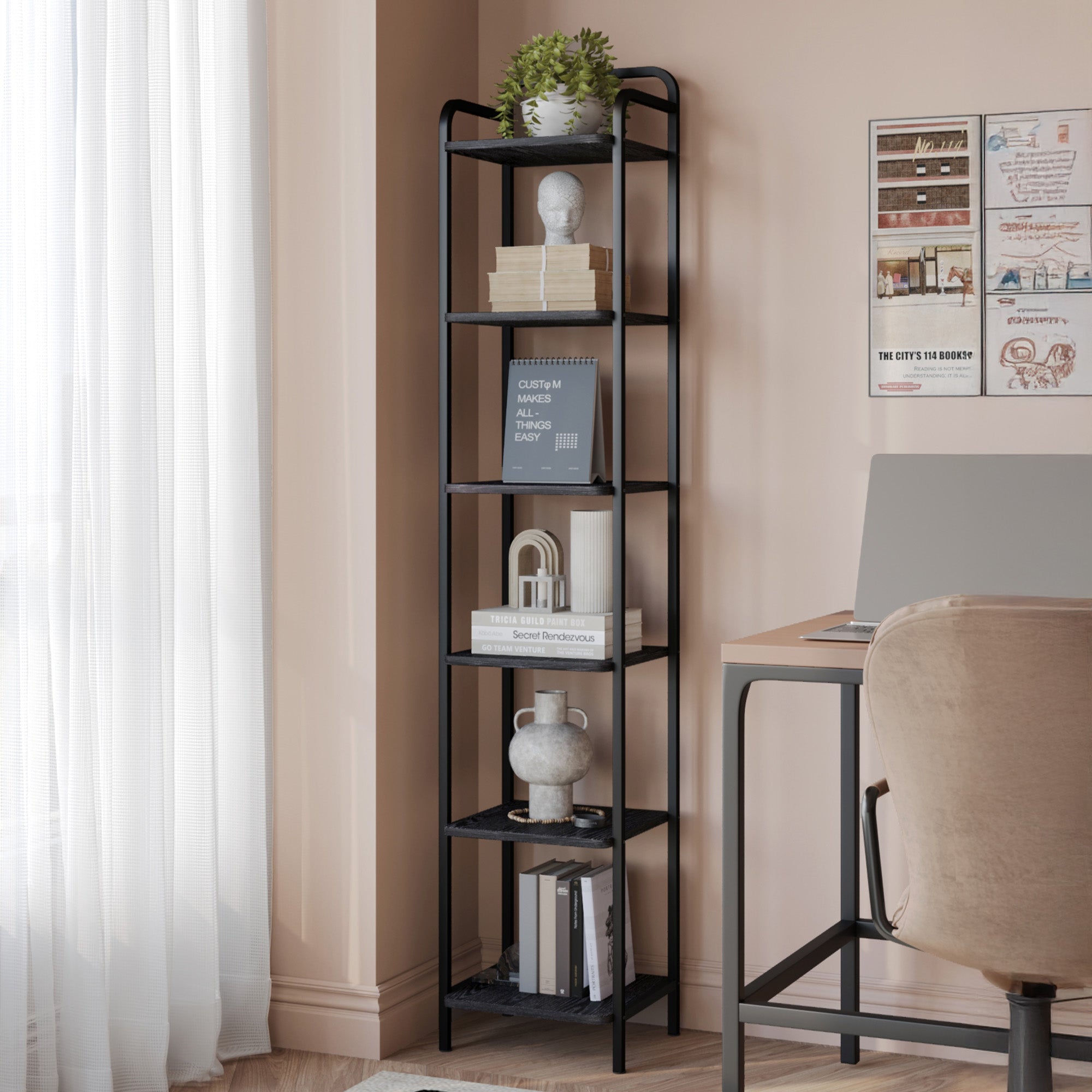 hzuaneri-living-room-bc24604b-b-cherregal-schwarz-6-f-cher-schmal image 6