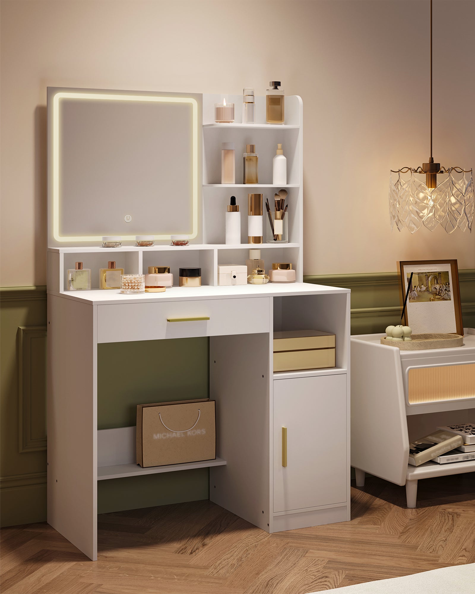 hzuaneri-bedroom-dt42103x-schminktisch-wei-led-spiegel image 3