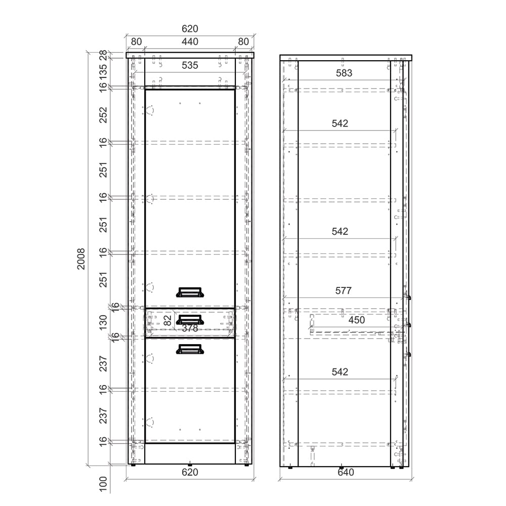 lomadox-k-che-stauraumschrank-old-style-hell-62-cm-softclose image 3