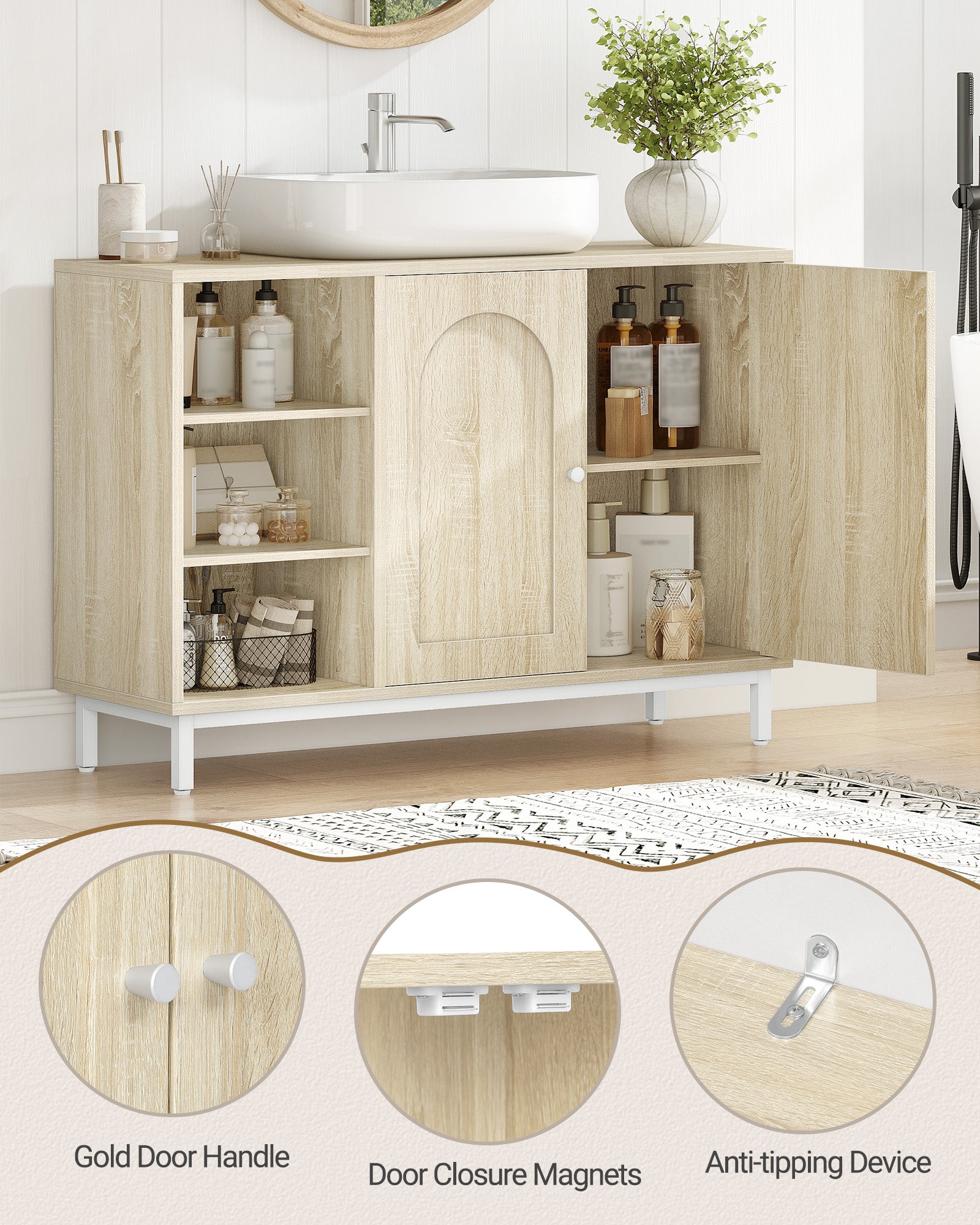 hzuaneri-bathroom-waschbeckenunterschrank-helle-eiche-90-cm image 5