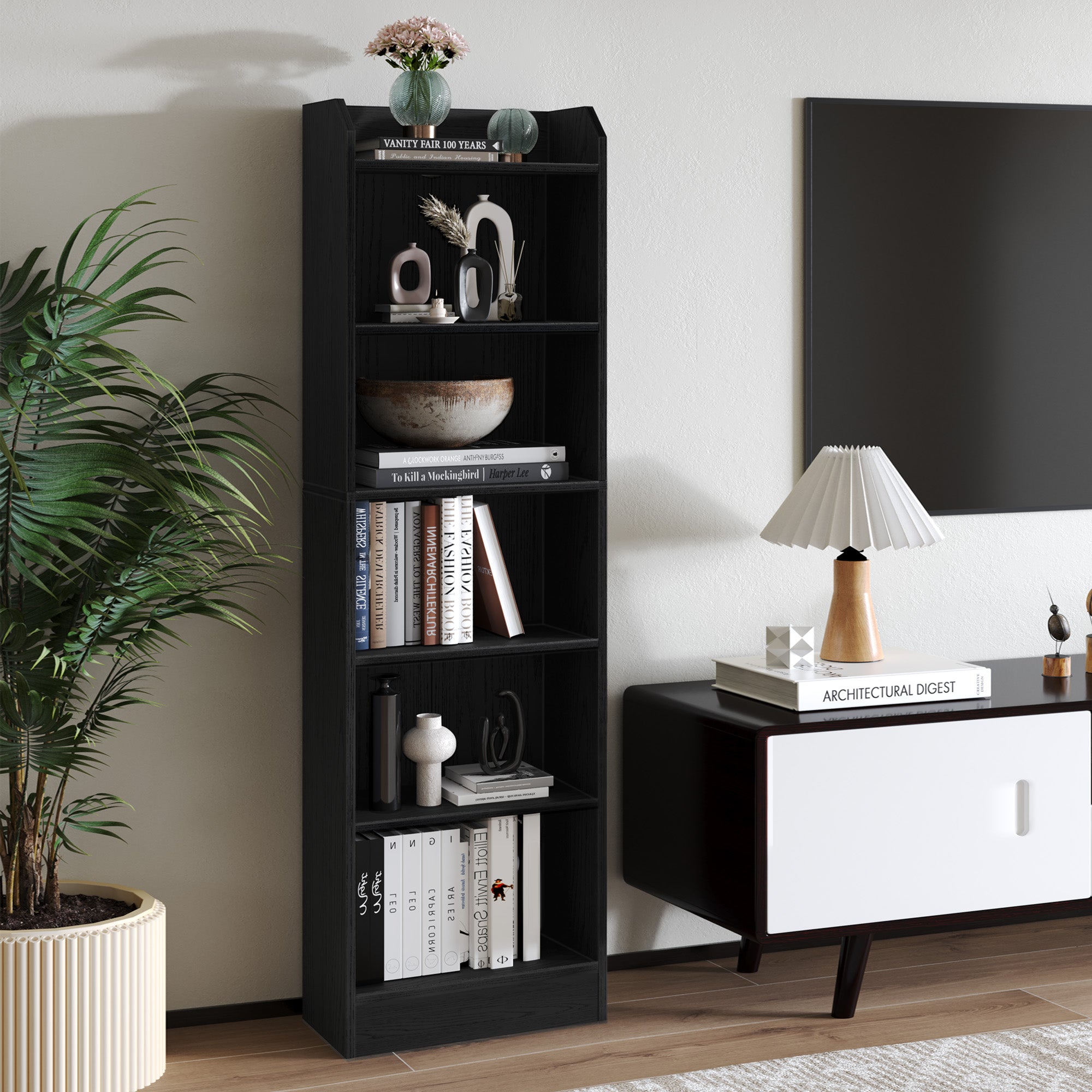 hzuaneri-living-room-b-cherregal-schwarz-6-f-cher-169cm image 3