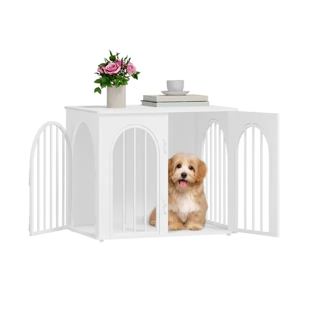 hzuaneri-pet-dfc85513w-hundebox-m-bel-wei-68-cm-3-t-ren image 1