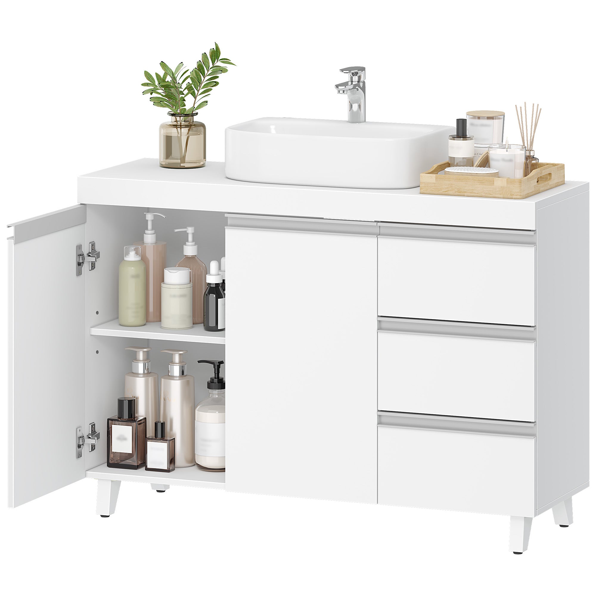 hzuaneri-bc29903x-waschbeckenunterschrank-wei-90cm-3sch-be image 1