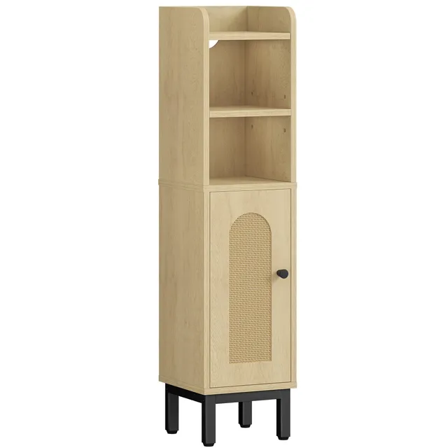 hzuaneri-bathroom-badschrank-helle-eiche-20x20x83-cm image 1