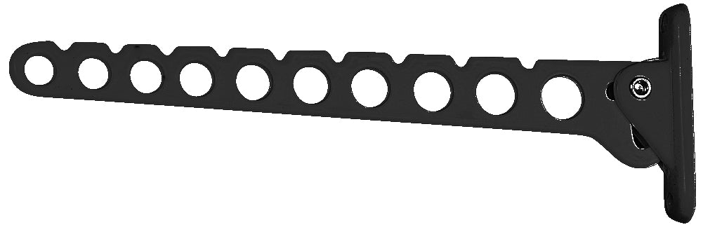 schwerter-kleiderl-fter-aluminium-schwarz-klappbar image 2