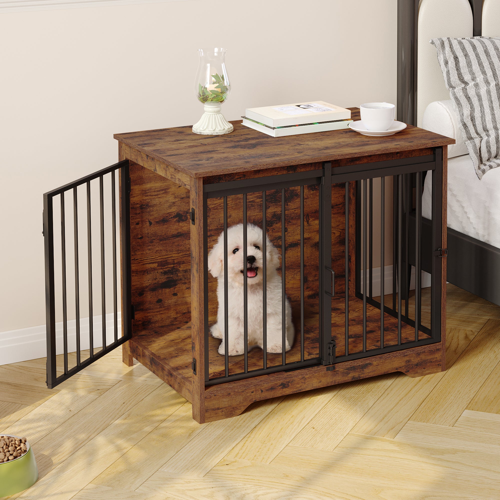 hzuaneri-pet-dfc83601b-hundebox-holz-vintage-braun-81-cm image 3