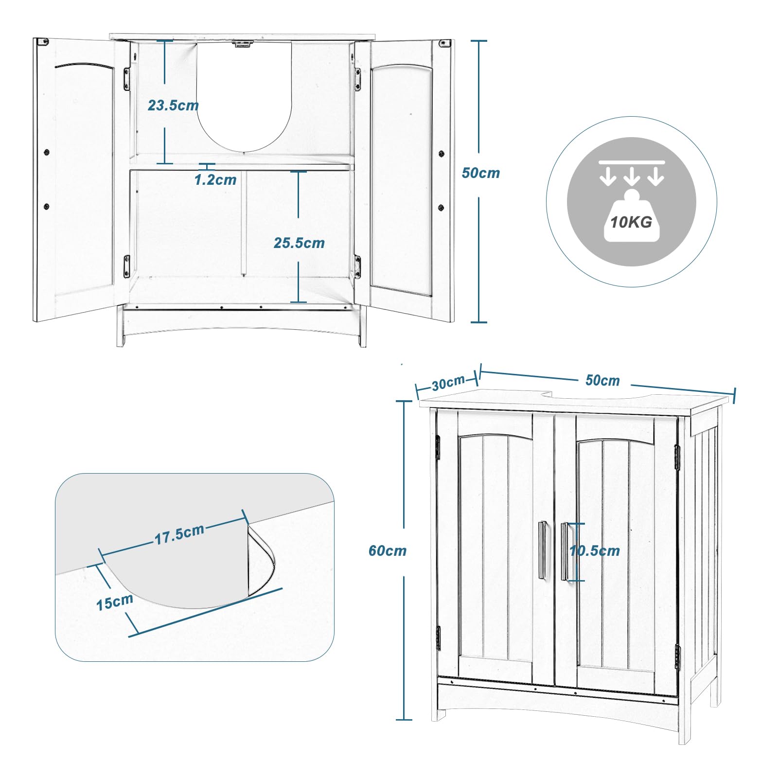 eugad-aufbewahrung-waschbeckenunterschrank-wei-50x60x30-2-t-ren image 3