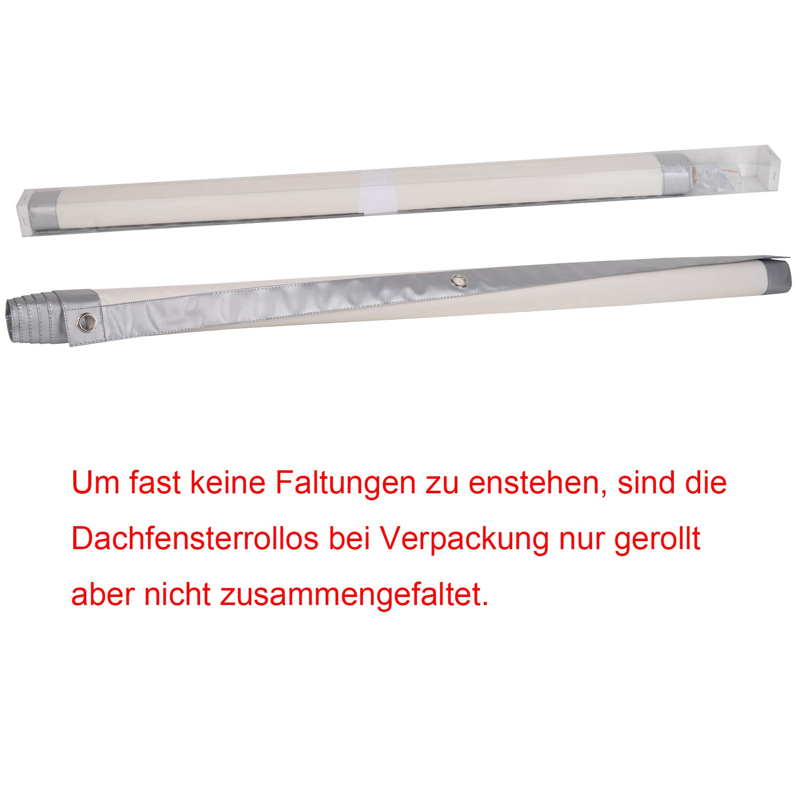 eugad-wohnaccessoires-dachfenster-rollo-beige-57x100cm image 4