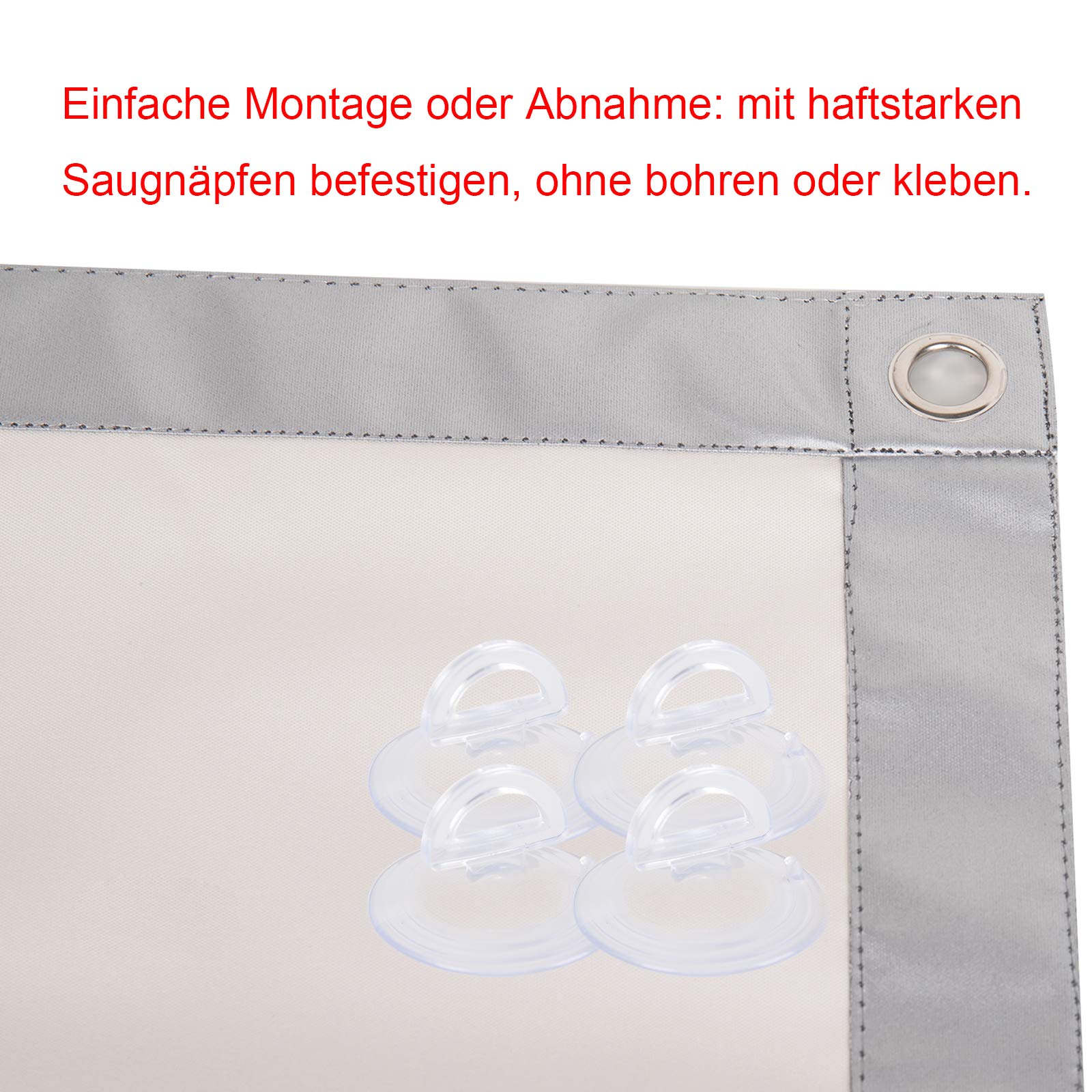 eugad-wohnaccessoires-dachfenster-rollo-beige-57x100cm image 5