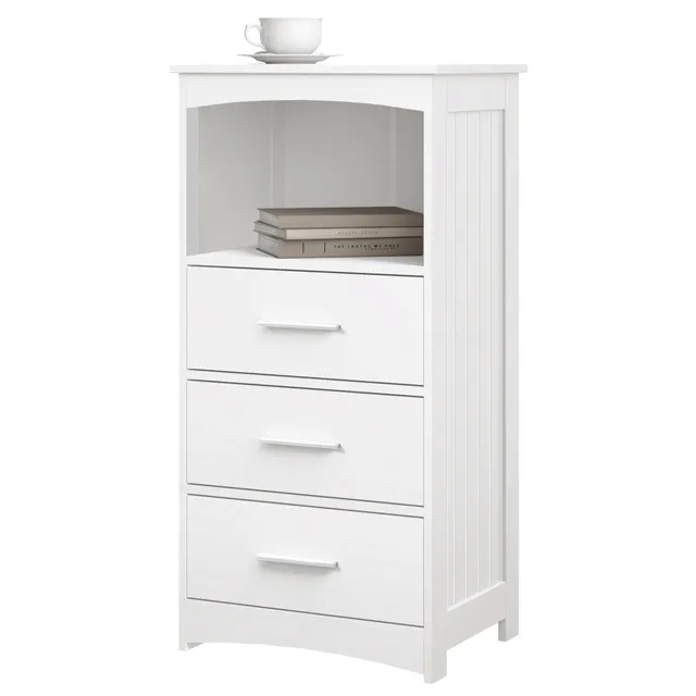 eugad-badezimmerschrank-wei-3-schubladen-40x80x26-5-cm image 1