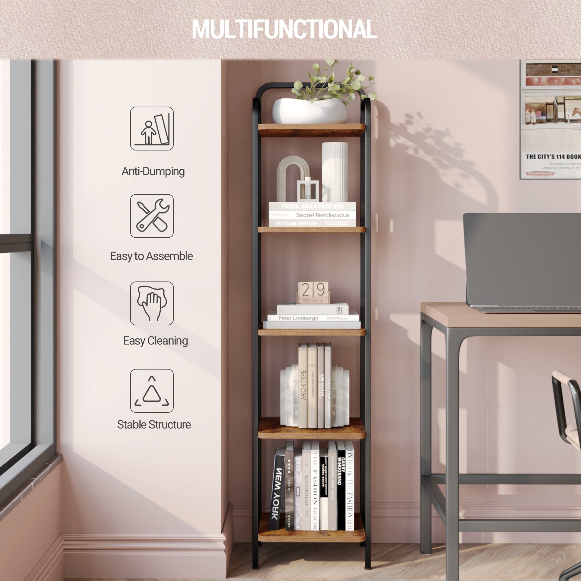 hzuaneri-living-room-bc24501b-b-cherregal-5-st-ckig-braun-schwarz image 8
