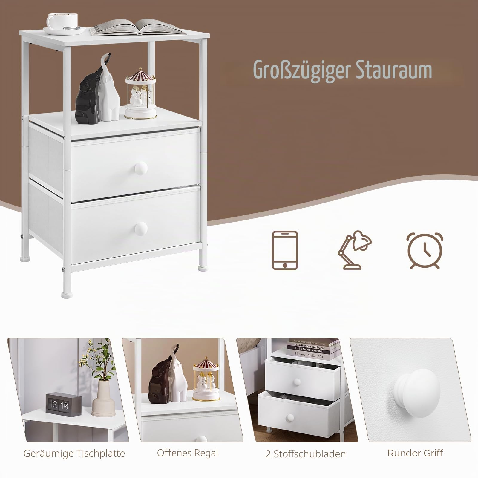 eugad-nachttisch-wei-40-cm-2er-set-mit-2-schubladen image 5