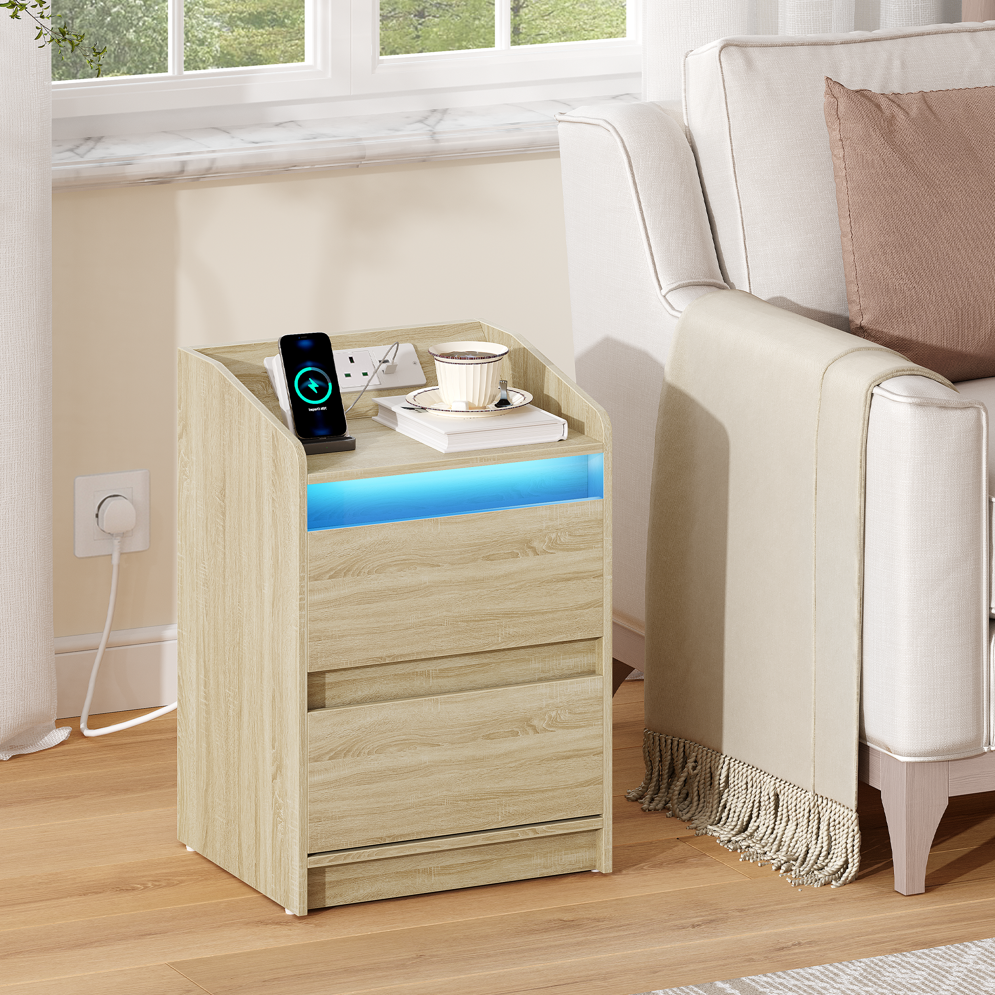 hzuaneri-bedroom-ns30116x-nachttisch-2er-set-eiche-mit-led image 3