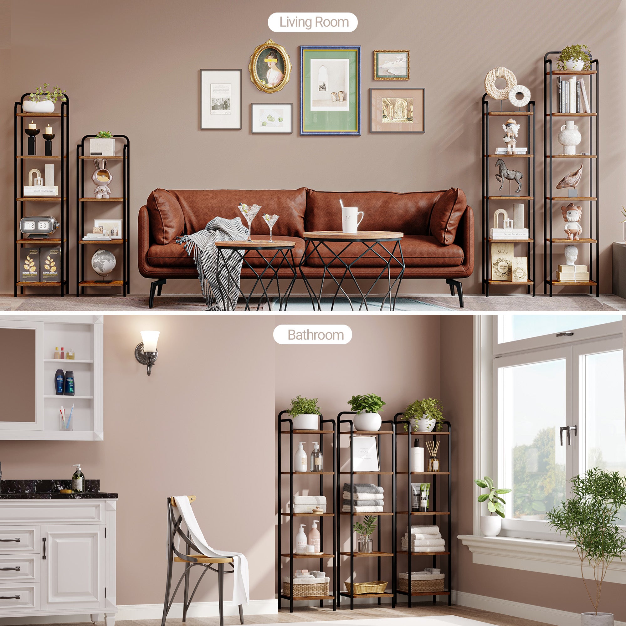 hzuaneri-living-room-bc24501b-b-cherregal-5-st-ckig-braun-schwarz image 6