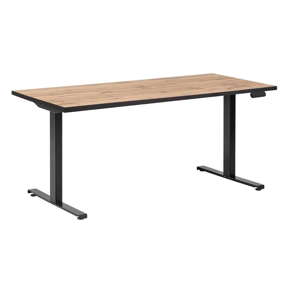 lomadox-b-ro-schreibtisch-h-henverstellbar-160-cm-eiche-memory image 1