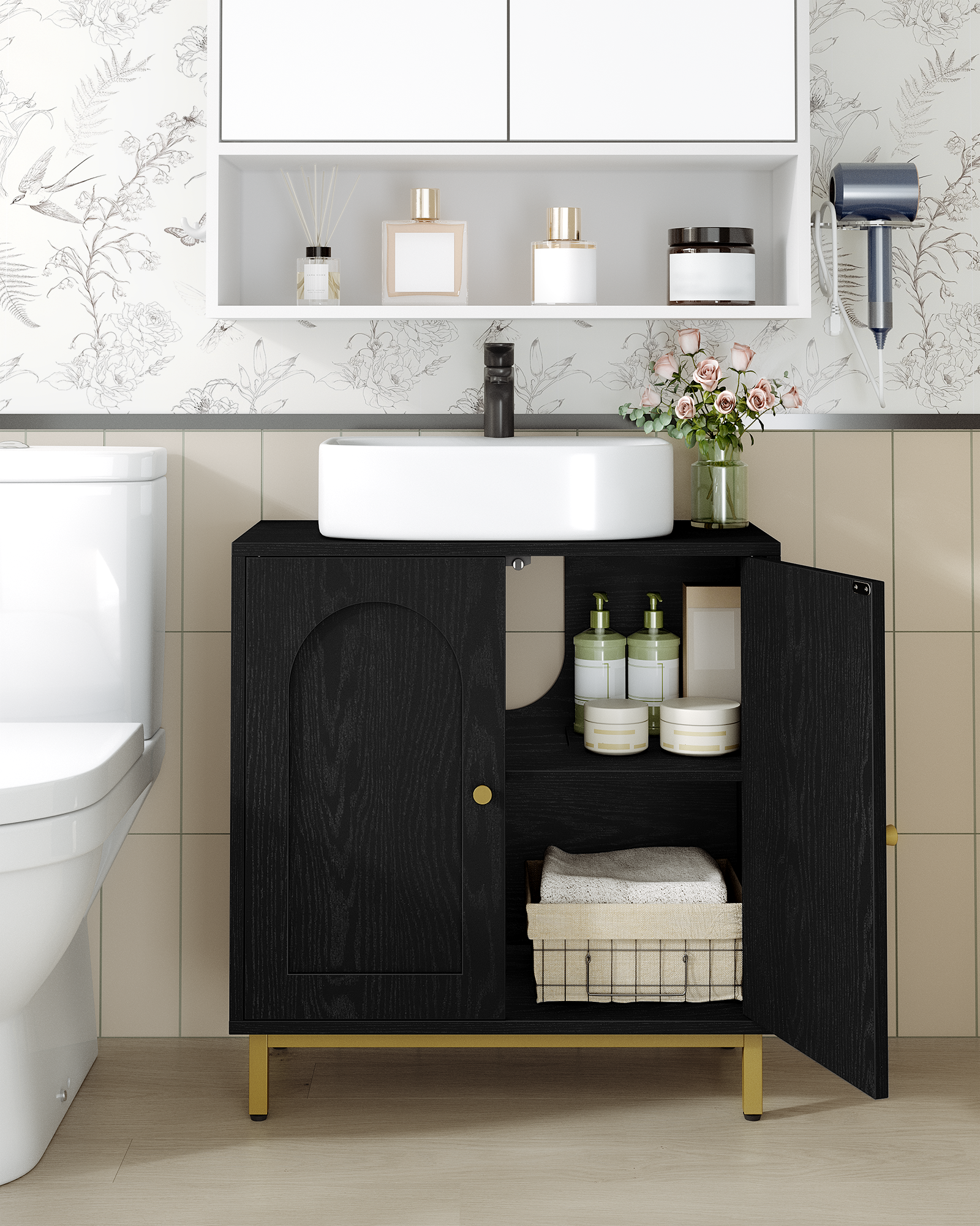 hzuaneri-bathroom-bc19104g-waschtischunterschrank-helle-eiche-60cm image 3