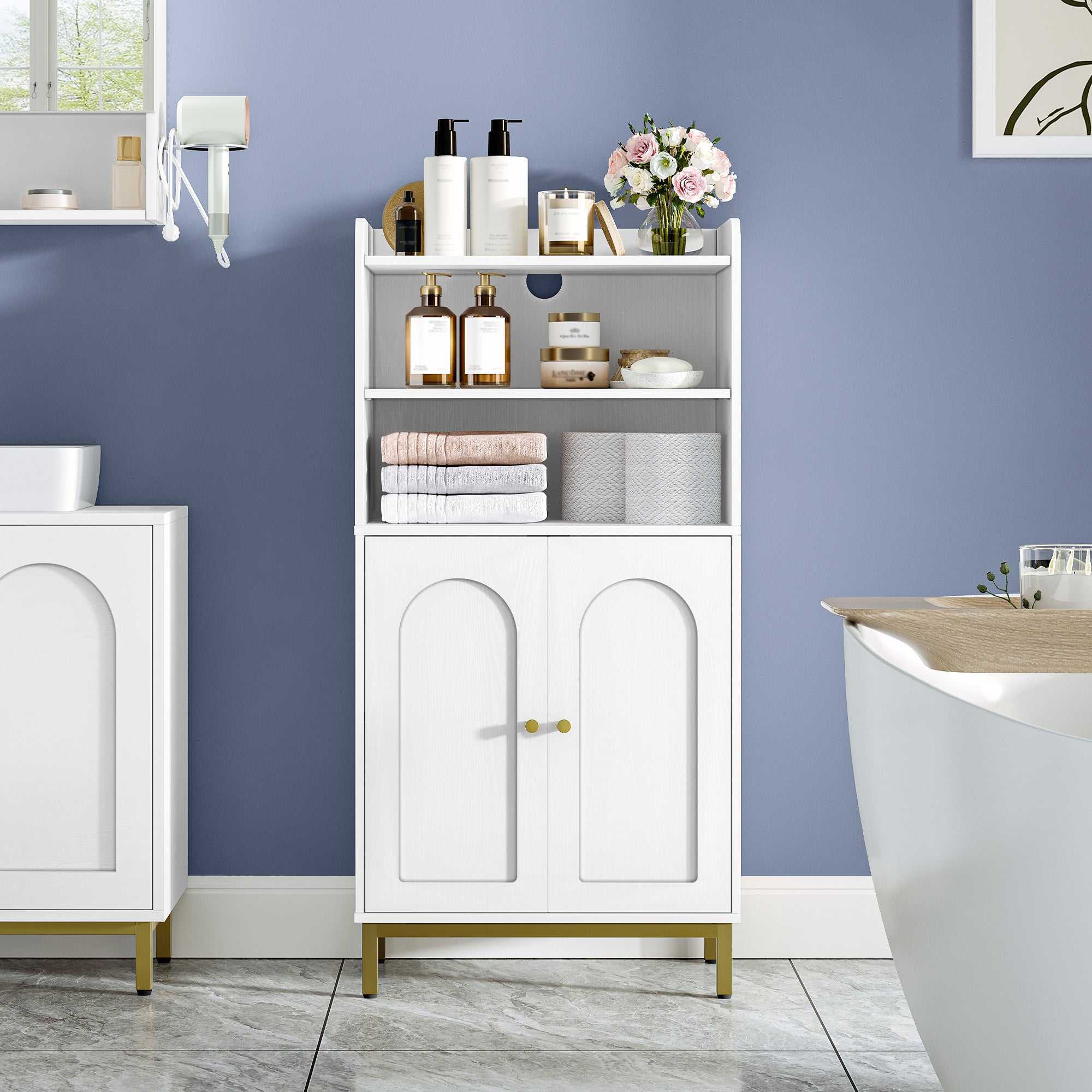 hzuaneri-bathroom-bc58213g-badezimmerschrank-wei-gold-30x50x100-cm image 3