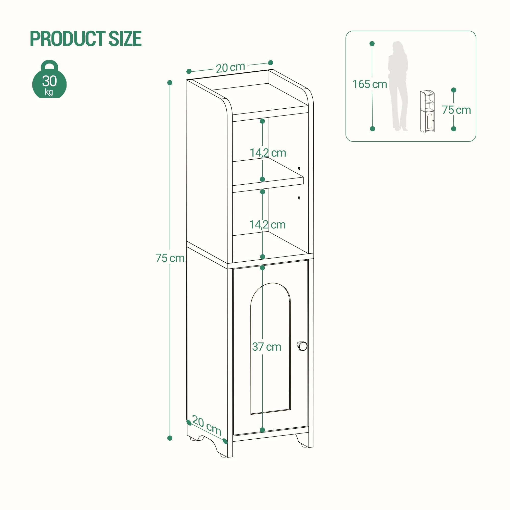 hzuaneri-bathroom-wc-schrank-mit-t-r-wei-verstellbar image 4