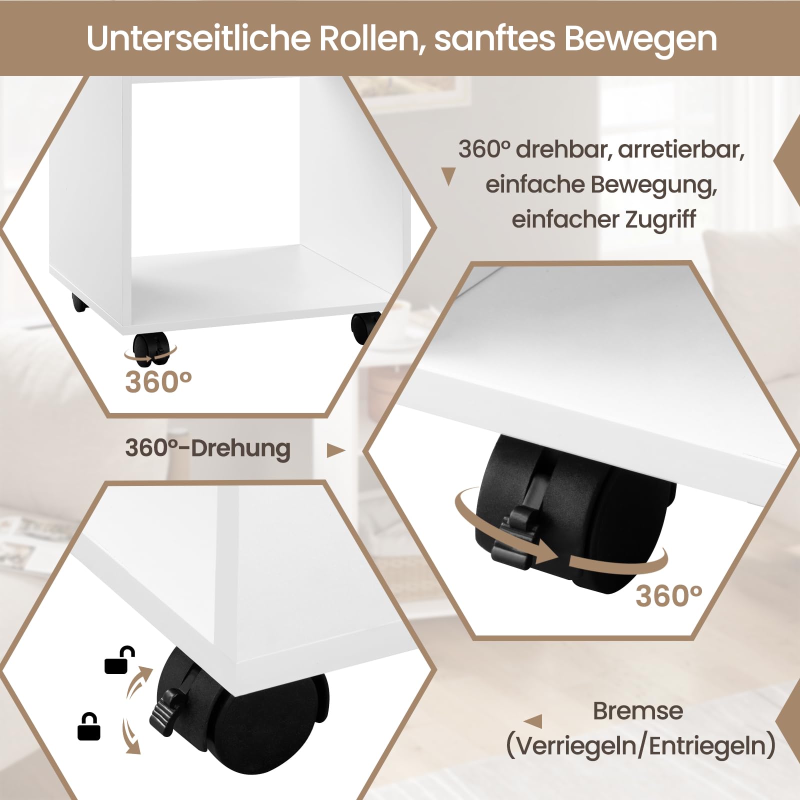 eugad-druckertisch-mit-rollen-wei-40-cm-b-rowagen image 5