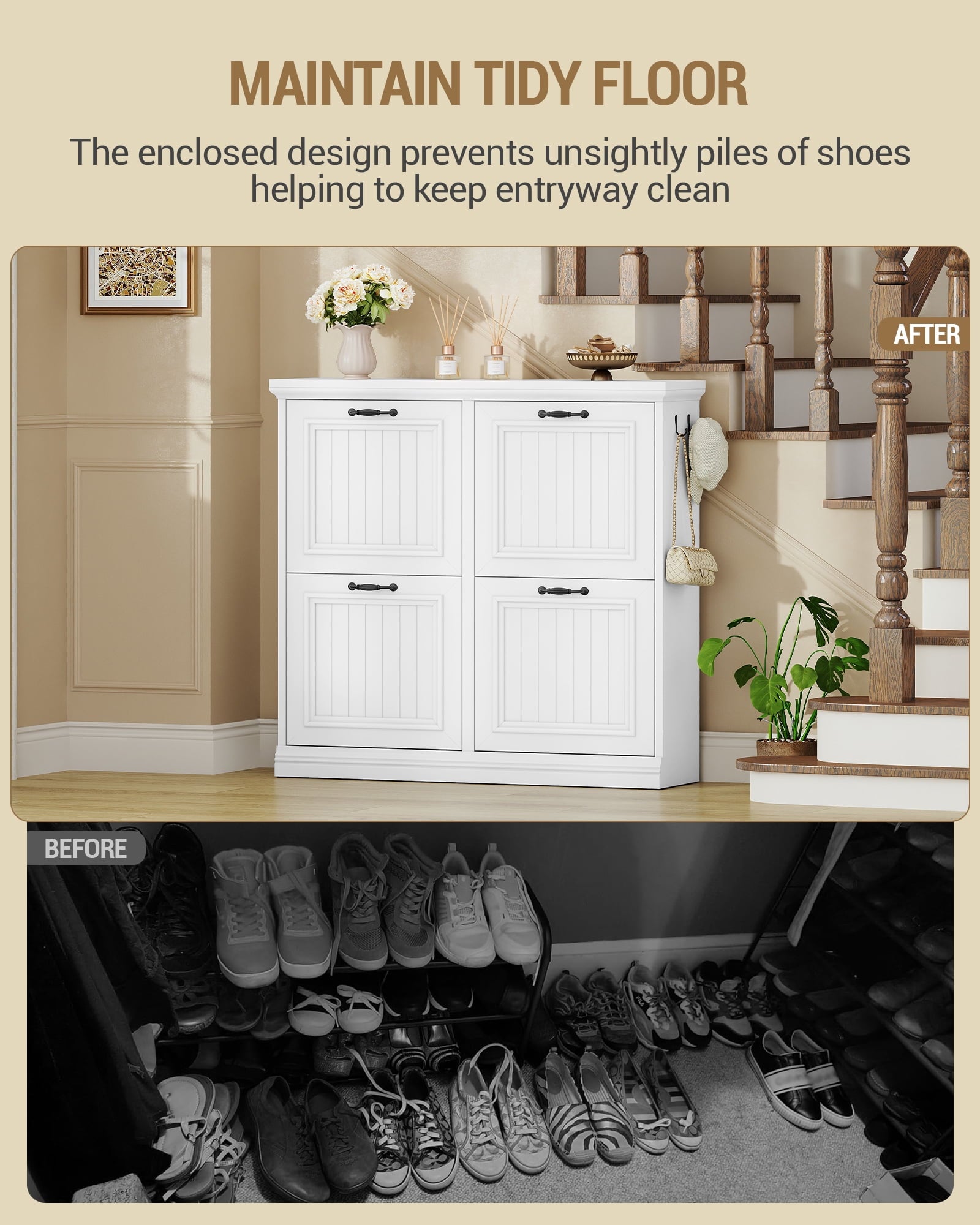 hzuaneri-schuhschrank-wei-schmal-4-klappen-kippt-r-holz image 5
