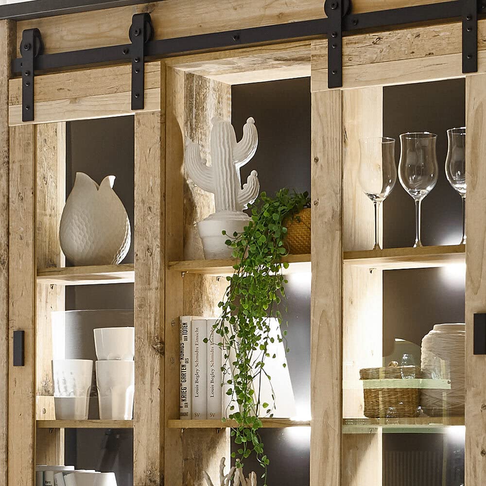 lomadox-esszimmer-buffetschrank-old-style-hell-133-cm-led image 2