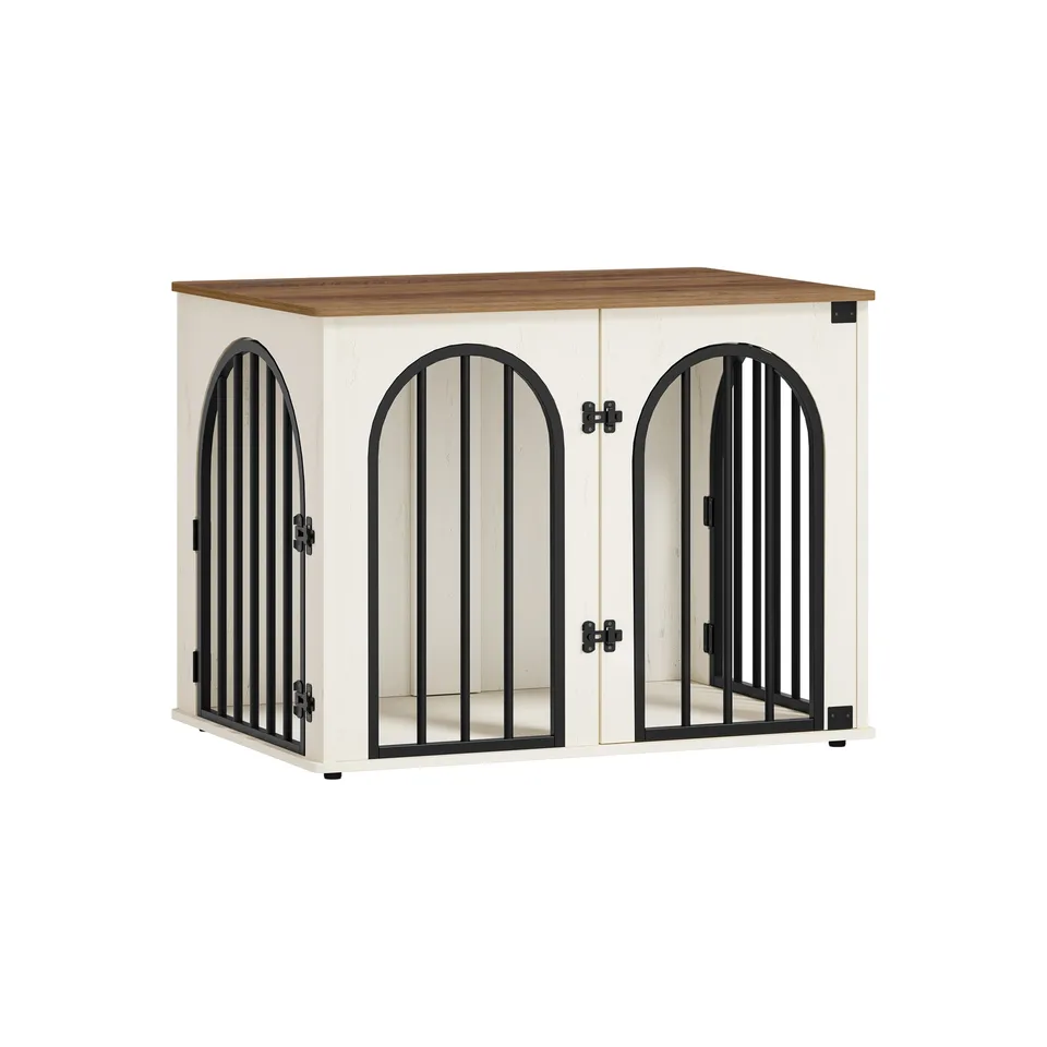 hzuaneri-pet-hundebox-m-bel-80cm-wei-braun-3-t-ren image 1