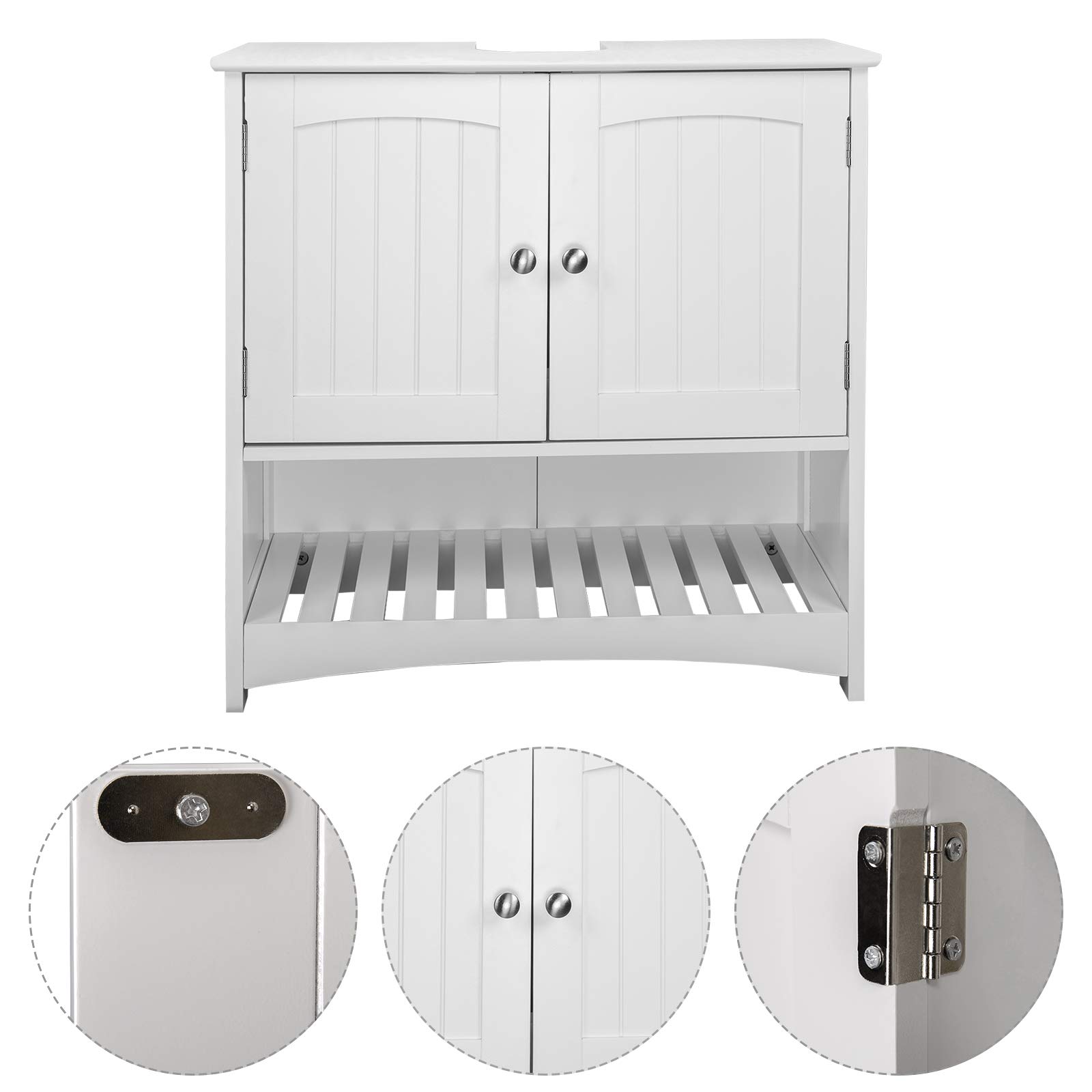 eugad-aufbewahrung-waschbeckenunterschrank-wei-60x30x60cm image 5