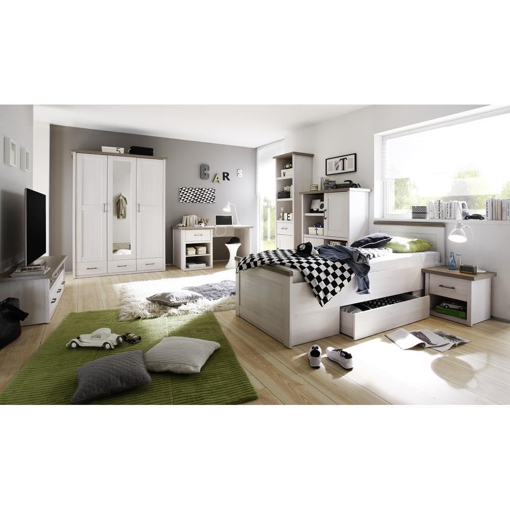 lomadox-lund-78-schreibtisch-pinie-wei-141-cm-landhaus image 6