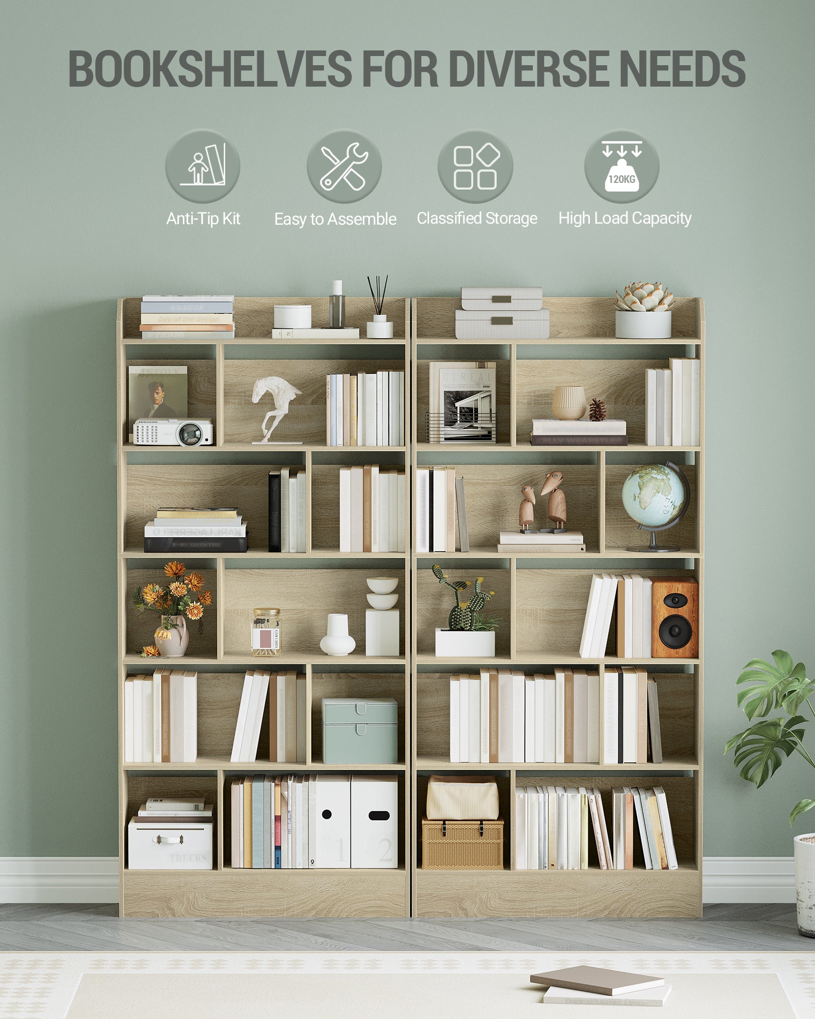 hzuaneri-bc22816x-b-cherregal-eiche-beige-80x170-6-f-cher image 4