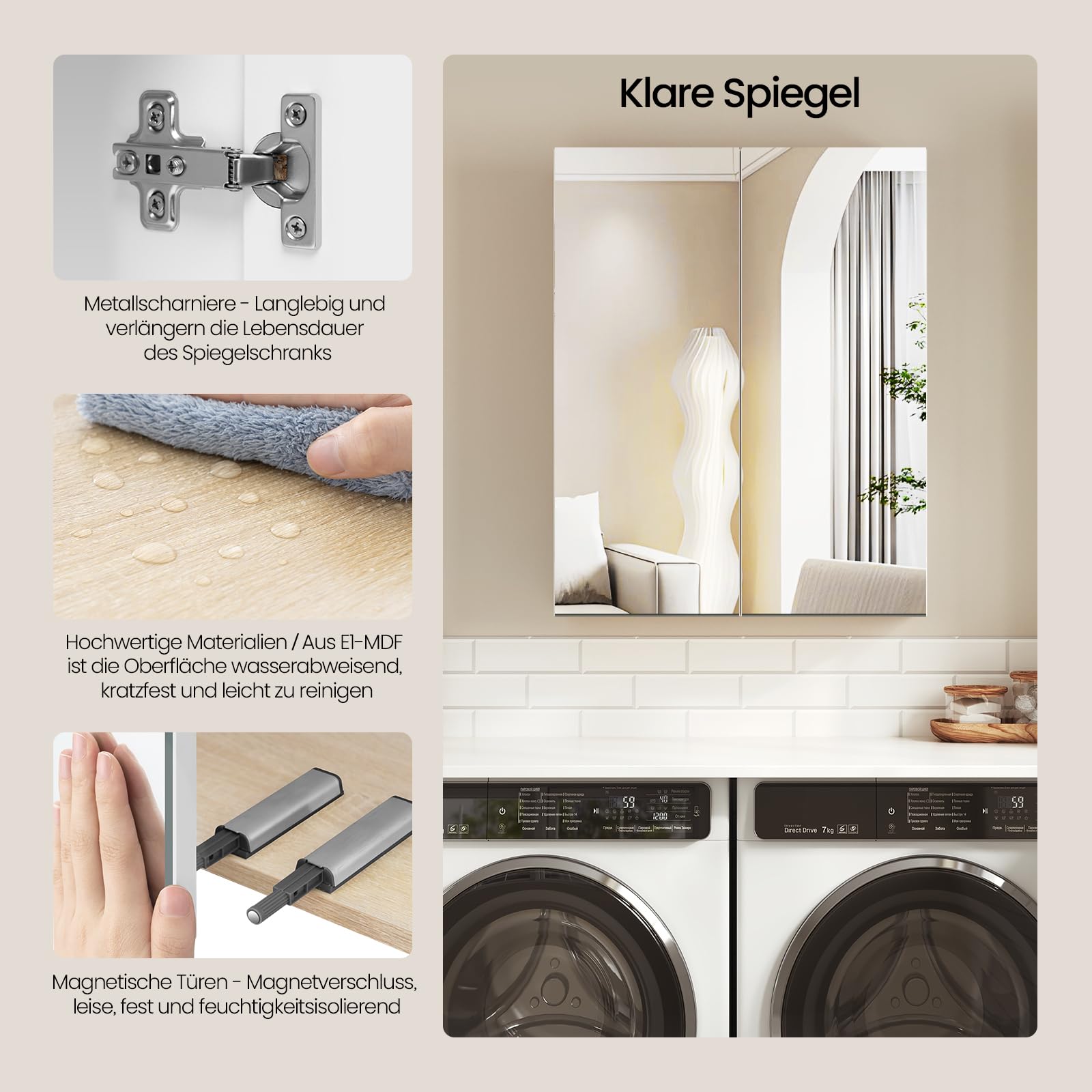 eugad-aufbewahrung-spiegelschrank-60-cm-wei-helle-eiche image 4