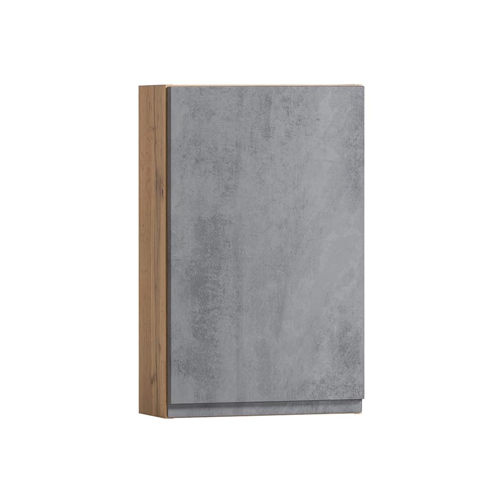 lomadox-badezimmer-h-ngeschrank-40cm-wotan-eiche-beton-grifflos image 1