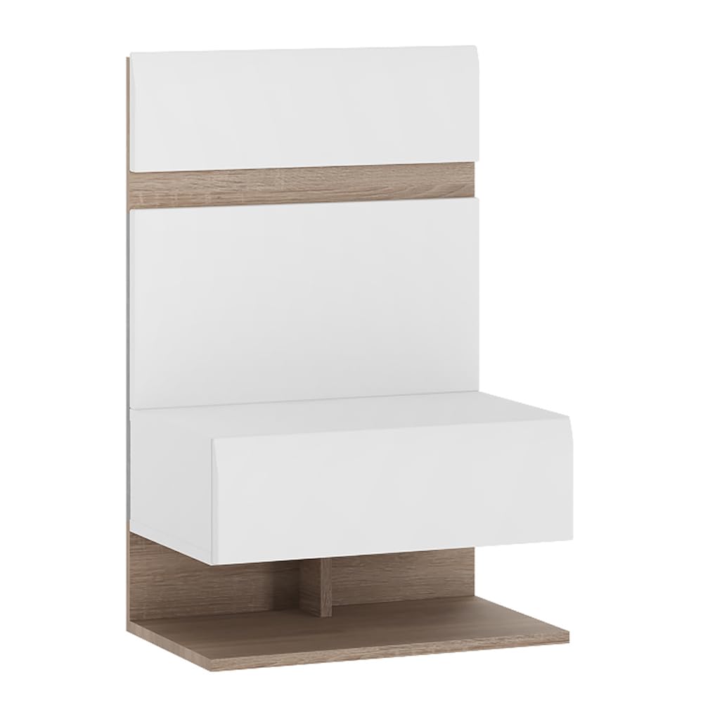 lomadox-schlafen-schlafzimmerset-140-cm-wei-hochglanz-spiegel image 4