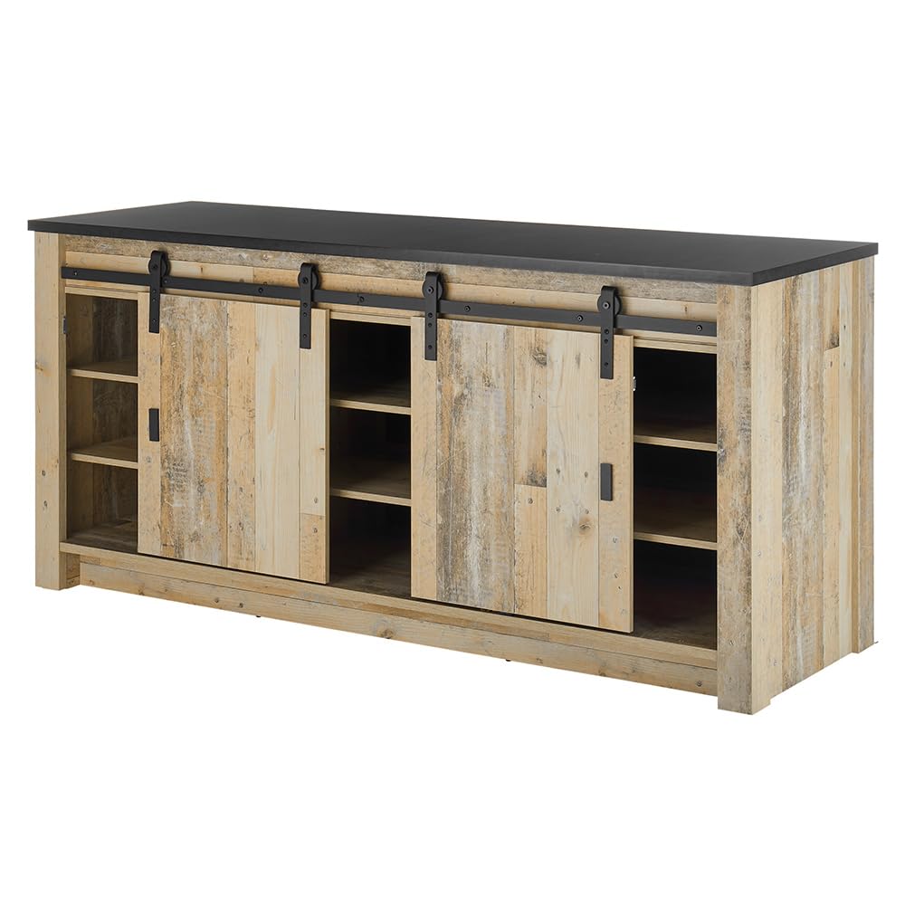 lomadox-k-che-sp-ltisch-old-style-hell-200-cm-schiebet-ren image 2