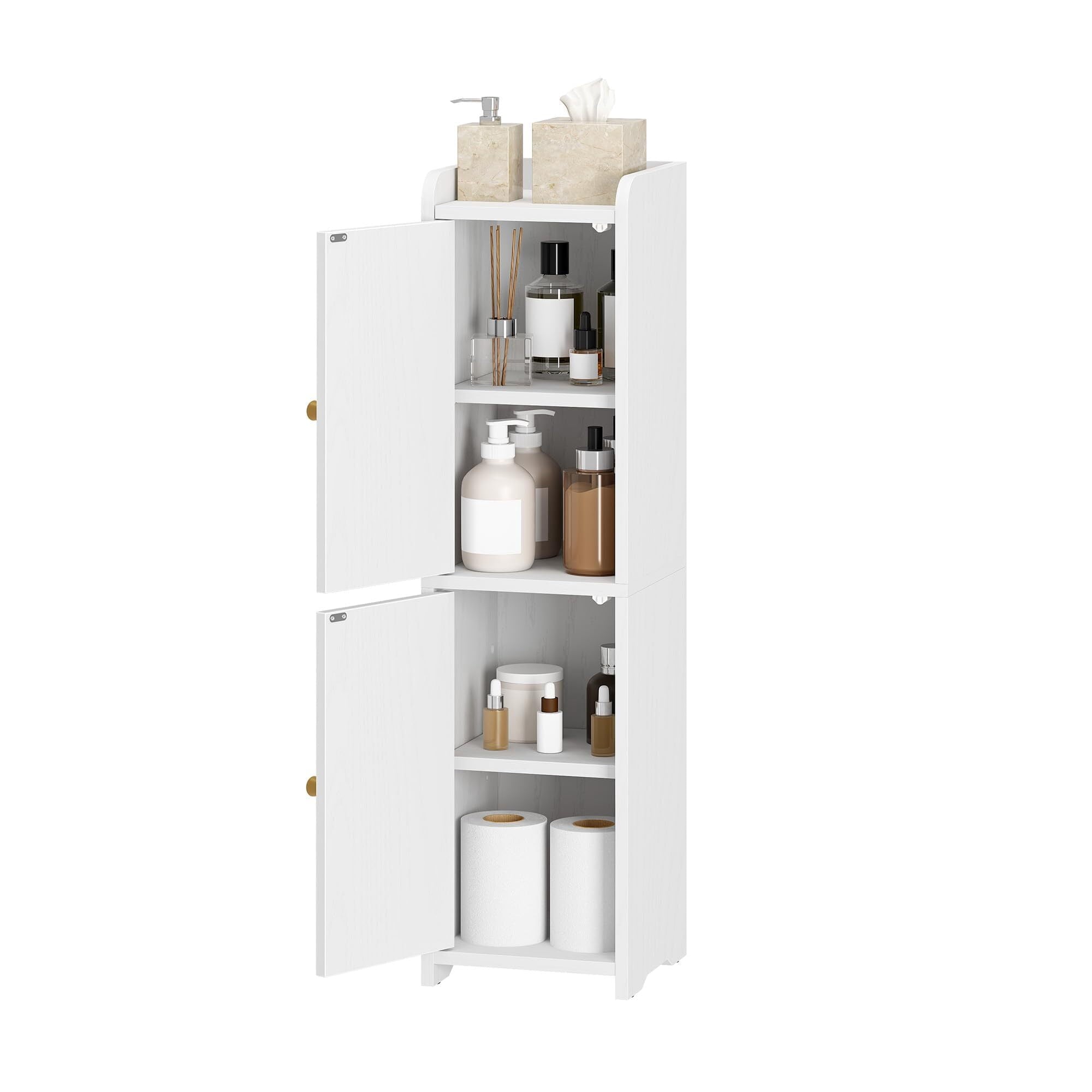 hzuaneri-bathroom-badschrank-wei-schmal-20x20x75cm image 2